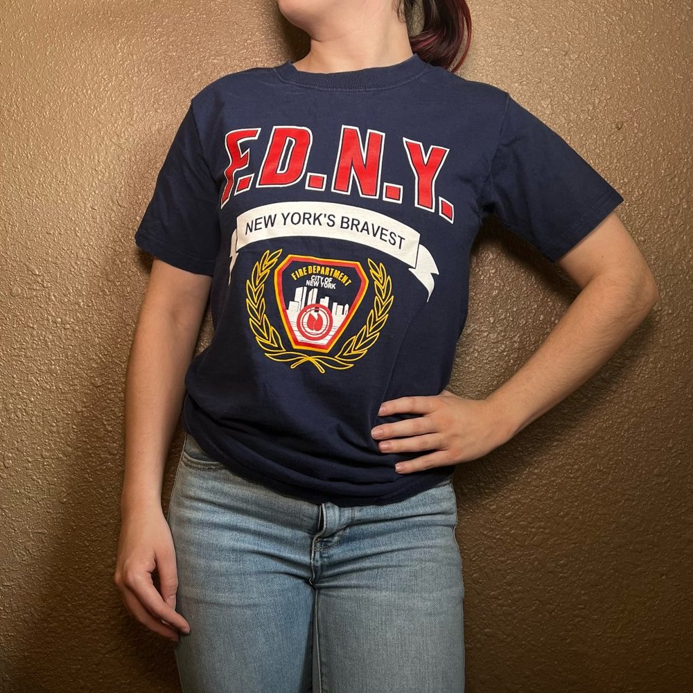FDNY New York's Bravest Graphic T-Shirt
